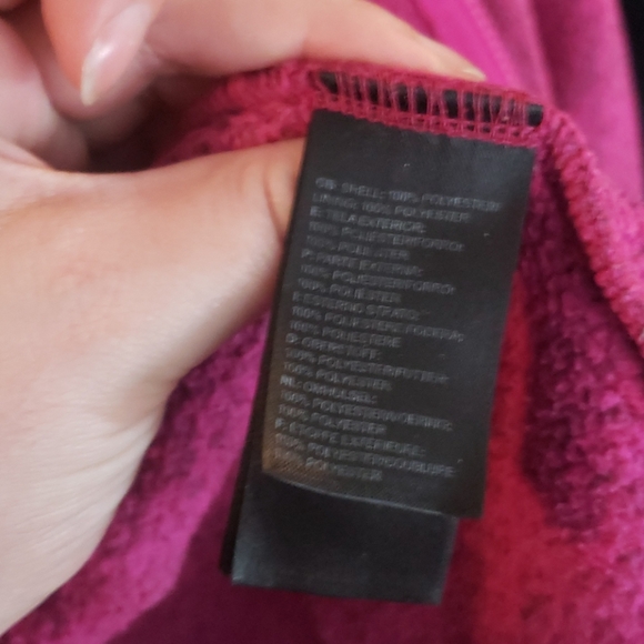 The NorthFace Pink Black Sweatshirt Size XS - Picture 8 of 9